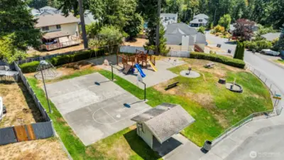 Neighborhood Playground and Sports Courts