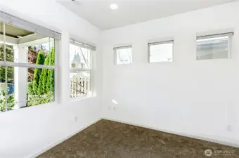 Downstairs den/office