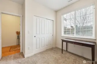 Second bedroom currently used as an office.