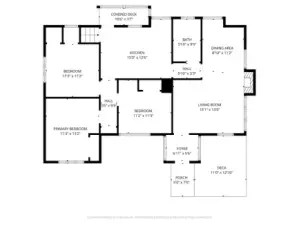 Main Level Floor Plan