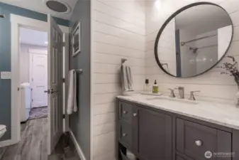 Full bath on main floor - completely updated