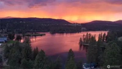 Curlew Lake Sunset