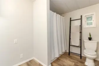 Primary bath tub & shower