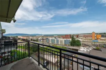 View from deck