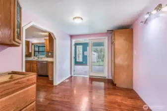 Entrance to Sun Room
