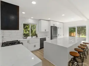 Waterfall Countertop
