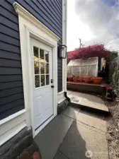 Exterior Basement Entrance