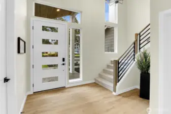 Upstairs, the possibilities expand....