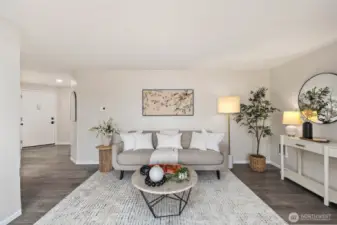 Bright and open main floor unit for ease of living.