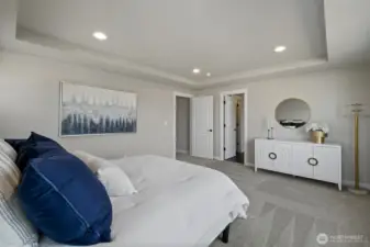 Photos are of another home in the community and are for illustration purposes only to reflect typical finishes.  May depict seller enhancements.  Colors and options may vary.