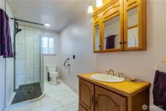Hall Bathroom on the Main Floor