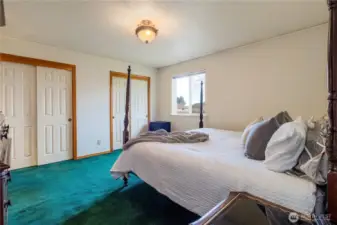 Primary Bedroom on the Main Floor