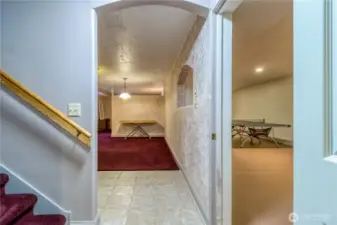 Hallway to downstairs