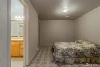 Downstairs Fourth Bedroom en-suite