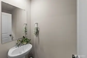 downstairs 1/2 bathroom