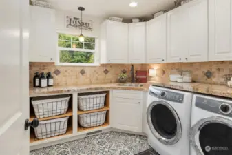 The perfect laundry room.