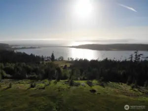 View over Fisherman Bay and beyond!
