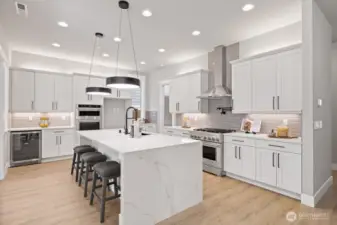 Photos are of another home in the community and are for illustration purposes only to reflect typical finishes.  May depict seller enhancements.  Colors and options may vary.
