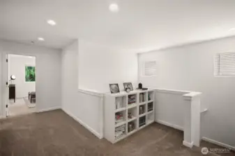 upstairs landing nook