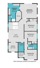 Upper Floor Plan