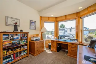 Bedroom 3 also doubles as an inhome office!