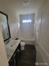 Main Bathroom Shower & Tub