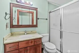 Basement Bath.