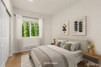 Second Bedroom *virtually staged