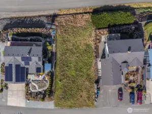 Your new home will lone up with the homes on either side.