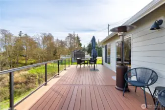 Enjoy sunrise with a peaceful view of Saratoga Passage