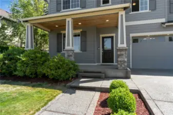 Landscaped Front Yard