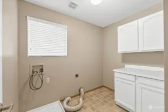 laundry room on second level