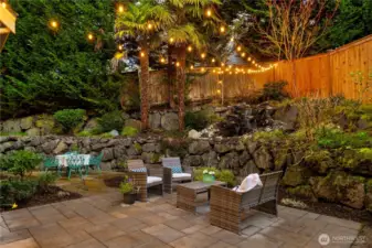 Make sure not to miss the water feature!