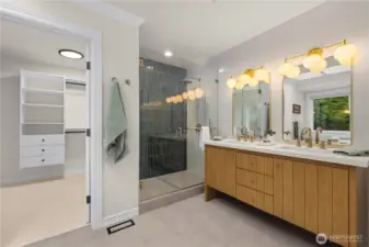 The bathroom just had an $85,000 renovation. Everything is new.