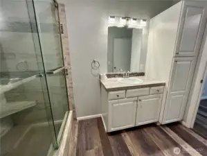 Vanity & More Storage in Primary