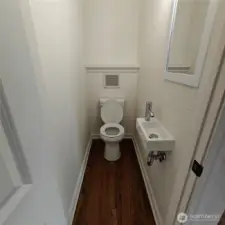Main floor bathroom