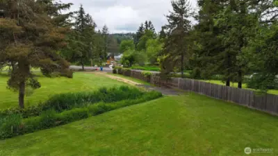 Driveway off Beach