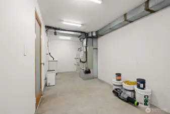 Utility / storage room. Lower level.