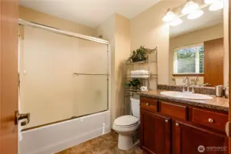 Upper level full bathroom