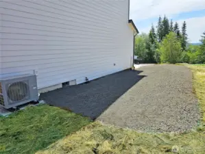 Additional parking area for the boat or RV