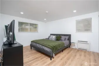 Spacious primary bedroom, a blank canvas ready for you to come make it your own.