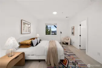 3rd bedroom with views