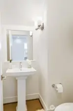 Powder Room on main floor