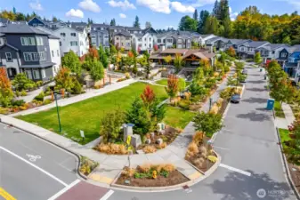 Another common area w/clubhouse in the background