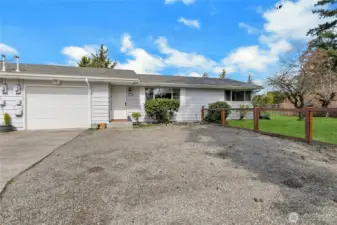 Another view of extra parking.