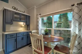 DINING AREA WITH BUFFET