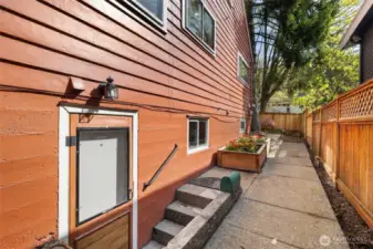 Side Entrance.