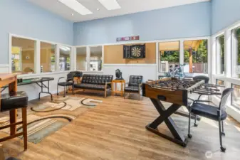 Fun game room to enjoy some friendly competition.