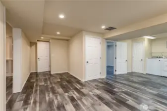 Flex space downstairs