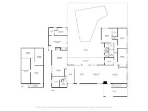 Main House (3,100sqft) and unfinished basement (1,000 sqft)